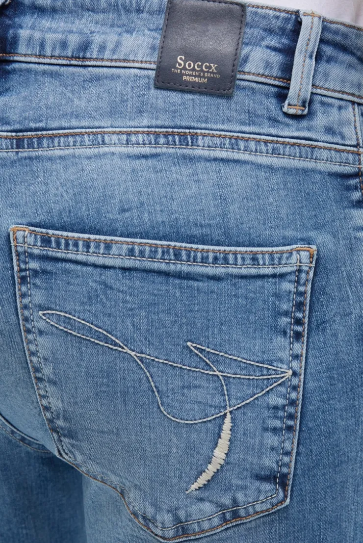 Jeans MI:RA Slim Fit porto blue print
