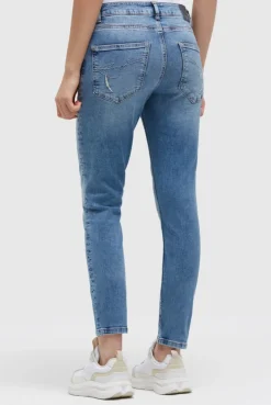 Jeans MI:RA Slim Fit porto blue print