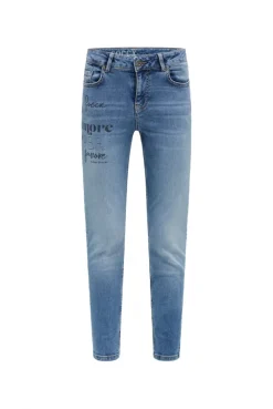 Jeans MI:RA Slim Fit porto blue print