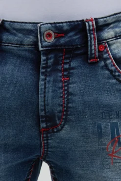 Jeans NI:CO Regular Fit light vintage print jogg