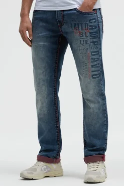 Jeans NI:CO Regular Fit light vintage print jogg