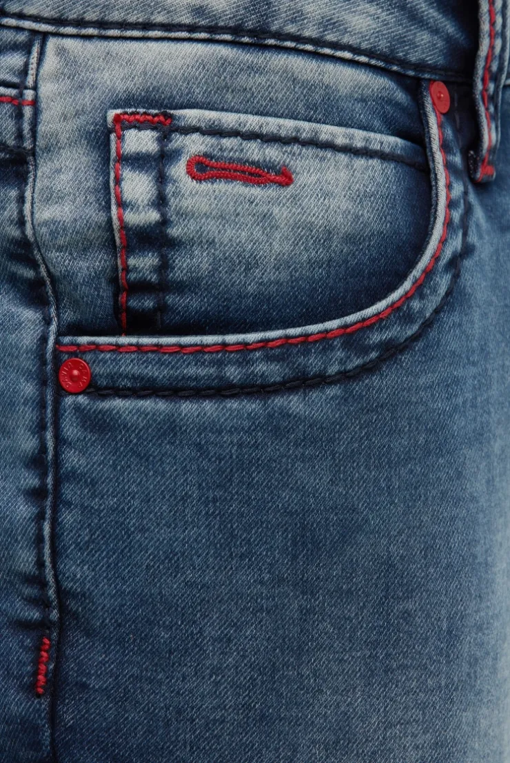 Jeans NI:CO Regular Fit light vintage print jogg