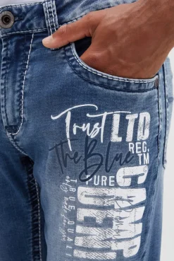 Jeans NI:CO Regular Fit mid blue jogg