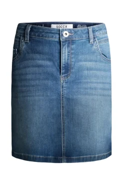 Jeansrock AN:NE dark blue used