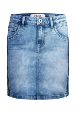 Jeansrock AN:NE sky blue
