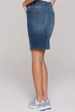 Jeansrock TO:NY dark blue used | XXL