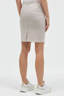 Jeansrock TO:NY sunny beige