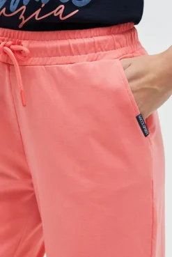 Jogginghose mit Bündchen-Details apricot sunset