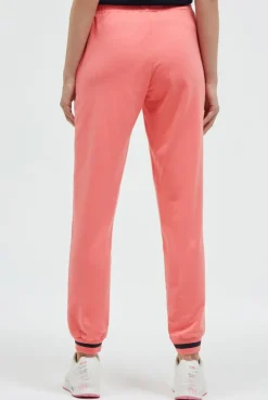 Jogginghose mit Bündchen-Details apricot sunset
