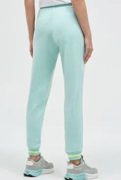 Jogginghose mit Bündchen-Details misty mint