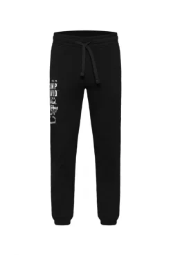 Jogginghose mit Logo Print black | S