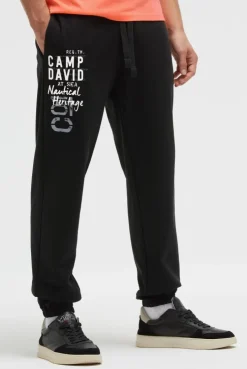Jogginghose mit Logo Print black | S