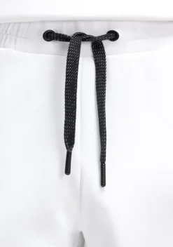 Jogginghose mit Logo-Tapes an den Seiten white