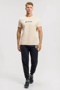 Jogginghose mit Puffprint blue navy