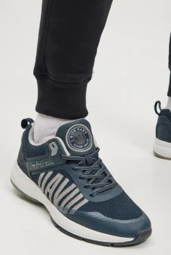 Jogginghose mit Puffprint blue navy