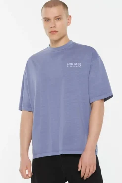 JO-HN T-Shirt Oversized printed violet