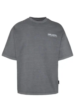JO-HN T-Shirt Oversized printed asphalt