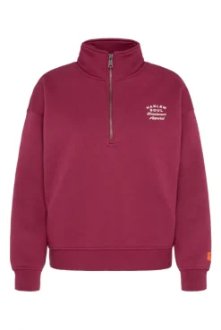 KAY-LA Troyer-Sweatshirt mit Back-Print grape