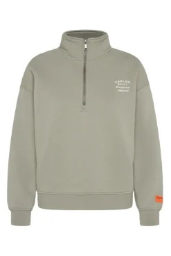 KAY-LA Troyer-Sweatshirt mit Back-Print sage | XL