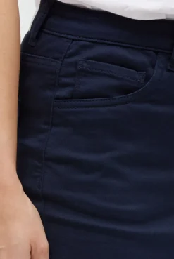 Kurzer Jeansrock AN:NE mit Print blue navy