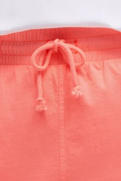 Kurzer Jersey-Rock mit Elastikbund neon coral