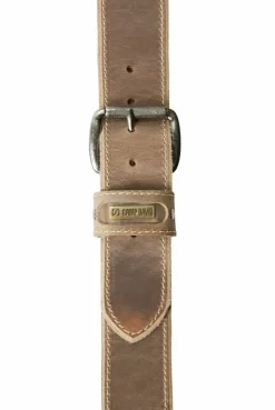Ledergürtel beige