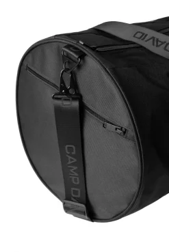Leichte Sporttasche mit reflektierendem Print black