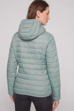Leichte Steppjacke mit Kapuze frosted lake