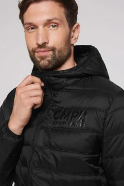 Leichte Steppjacke mit Kapuze black