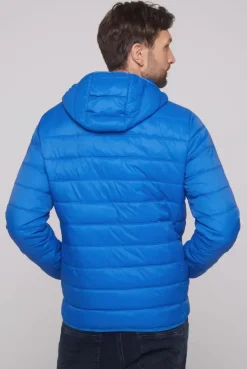Leichte Steppjacke mit Kapuze flight blue