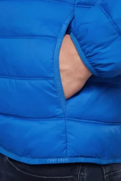 Leichte Steppjacke mit Kapuze flight blue