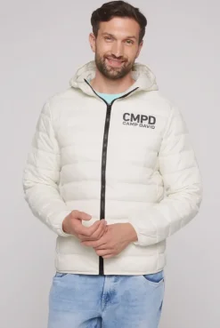 Leichte Steppjacke mit Kapuze kitt