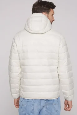 Leichte Steppjacke mit Kapuze kitt