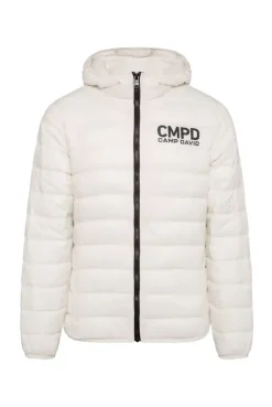 Leichte Steppjacke mit Kapuze kitt