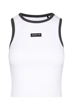 LI-SA Cropped Rib Top opticwhite