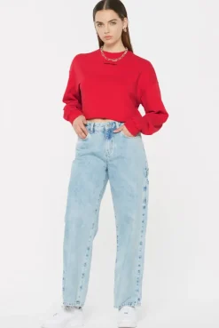 LO-LA Cropped Sweatshirt printed glory