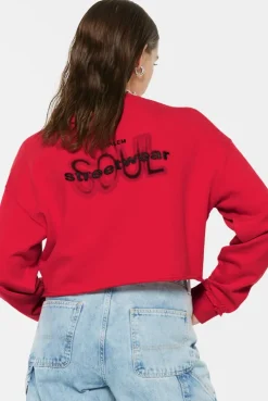 LO-LA Cropped Sweatshirt printed glory