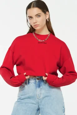 LO-LA Cropped Sweatshirt printed glory