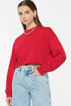 LO-LA Cropped Sweatshirt printed glory