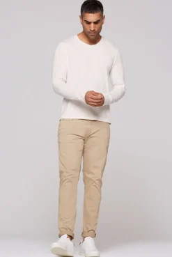 Longsleeve mit V-Neck ivory