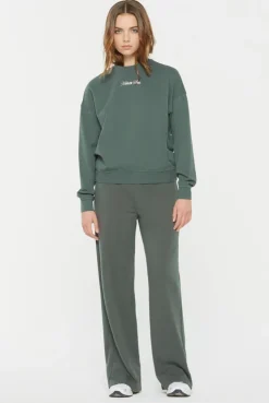 LU-NA Sweatshirt Printed dark green