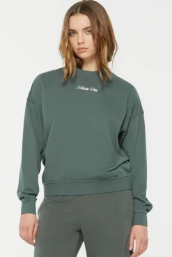 LU-NA Sweatshirt Printed dark green
