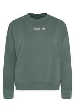 LU-NA Sweatshirt Printed dark green