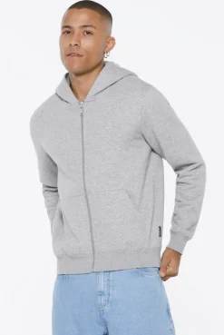 MAD-RID Hoodie Jacket grey melange