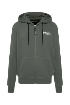 MAD-RID Hoodie Jacket Printed dark green