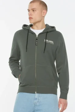 MAD-RID Hoodie Jacket Printed dark green