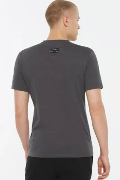 MEL-BOURNE T-Shirt Printed asphalt