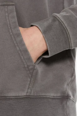MON-TEL Hoodie printed asphalt