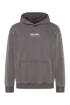 MON-TEL Hoodie printed asphalt
