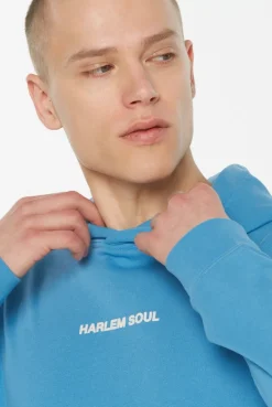 MON-TEL Hoodie Printed electro blue